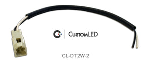 Connecteurs de clignotants OEM Ducati, 2 fils (paire), Type 2