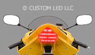 Integrated LED Tail Lights for Motorcycles