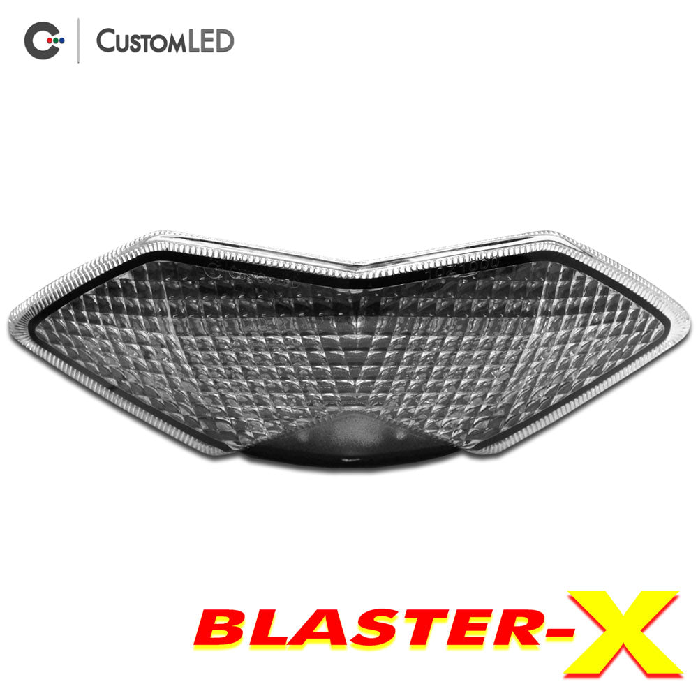 2025-2026 Kawasaki Ninja 1100SX/SE Blaster-X Integrated Feu arrière par Custom LED - Clear Lens