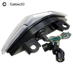 2025-2026 Kawasaki Ninja 1100SX/SE Blaster-X Integrated Feu arrière par Custom LED - Clear Lens