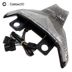 Kawasaki Ninja ZX-6R Blaster-X Integrated LED Tail Light for years 2024, 2025 & 2026 - Clear Lens
