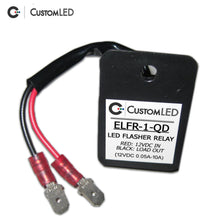 ELFR-1-QD Centrale clignotante électronique LED avec connecteurs rapides