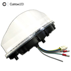 2002-2009 Yamaha Road Star Warrior Blaster-X Feu arrière LED intégré - Clear Lens