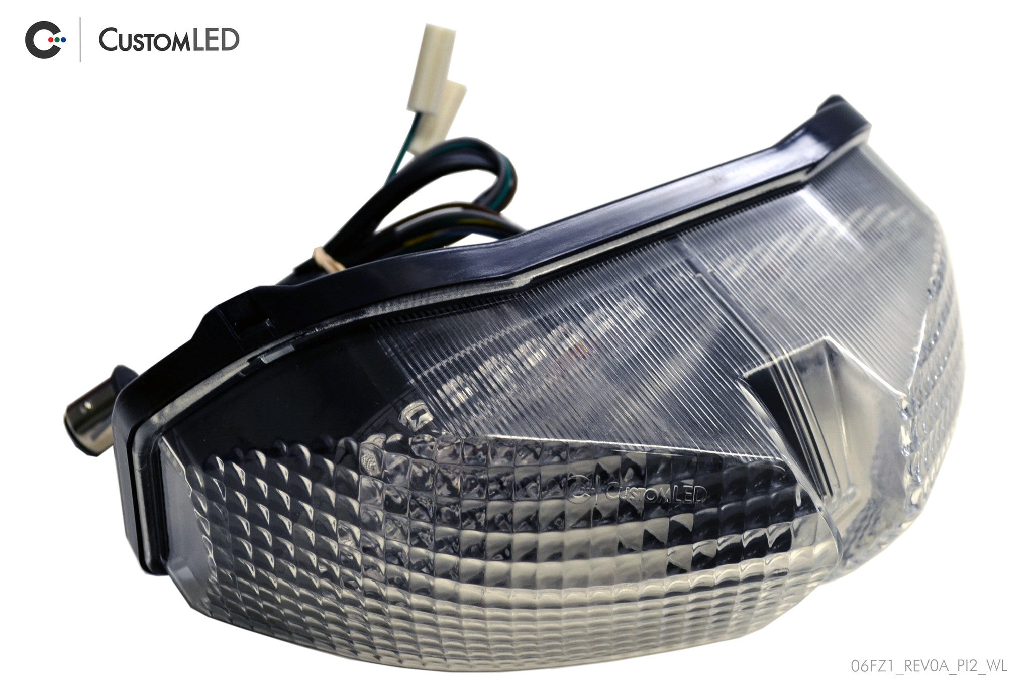 Yamaha FZ1 Blaster-X Feu arrière LED intégré pour les années 2006 2007 2008 2009 2010 2011 2012 2013 2014 2015 par Custom LED