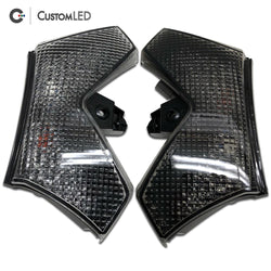 Kawasaki Ninja ZX-14R Blaster-X Feu arrière LED intégré pour les années 2006-2025 par Custom LED - Lentille transparente VS lentille fumée