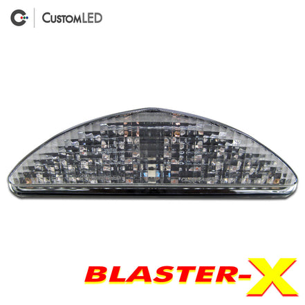 Yamaha Road Star Raider Blaster-X Integrated LED Tail Light for years 2008 2009 2010 2011 2012 2013 2014 by Custom LED - Clear Lens