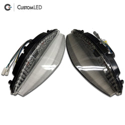 Yamaha Road Star Raider Blaster-X Feu arrière LED intégré pour les années 2008 2009 2010 2011 2012 2013 2014 par Custom LED - Lentille transparente VS lentille fumée