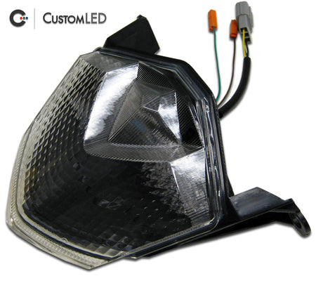 Kawasaki Ninja ZX-10R Blaster-X Feu arrière LED intégré pour les années 2008 2009 2010 par Custom LED