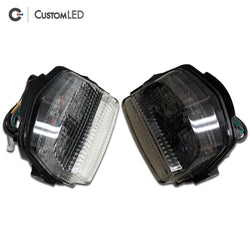 Honda CBR-1000RR Blaster-X Feu arrière LED intégré pour les années 2008-2016 - Lentille transparente VS lentille fumée
