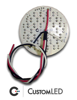 Universal Round LED Clusters with ColorChange for Run and Turn or Brake operation | Custom LED