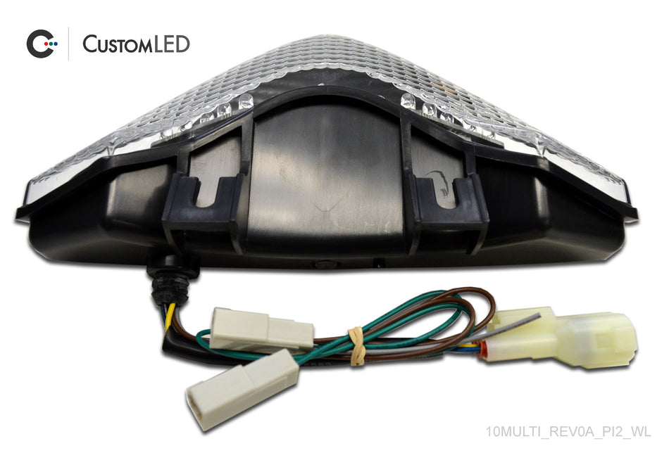 Ducati Multistrada 1200 Blaster-X Feu arrière LED intégré pour les années 2010 2011 20112 2013 2014 par Custom LED