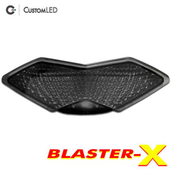 2022-2026 Kawasaki Versys 650 Blaster-X Integrated Tail Light by Custom LED - Smoked Lens