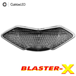 Kawasaki Ninja 1000 Blaster-X Feu arrière LED intégré pour les années 2011-2019 par Custom LED - Clear Lens