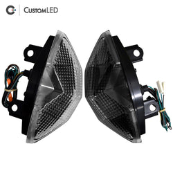 Kawasaki Ninja 1000 Blaster-X Feu arrière LED intégré pour les années 2011-2019 par Custom LED - Lentille transparente VS lentille fumée