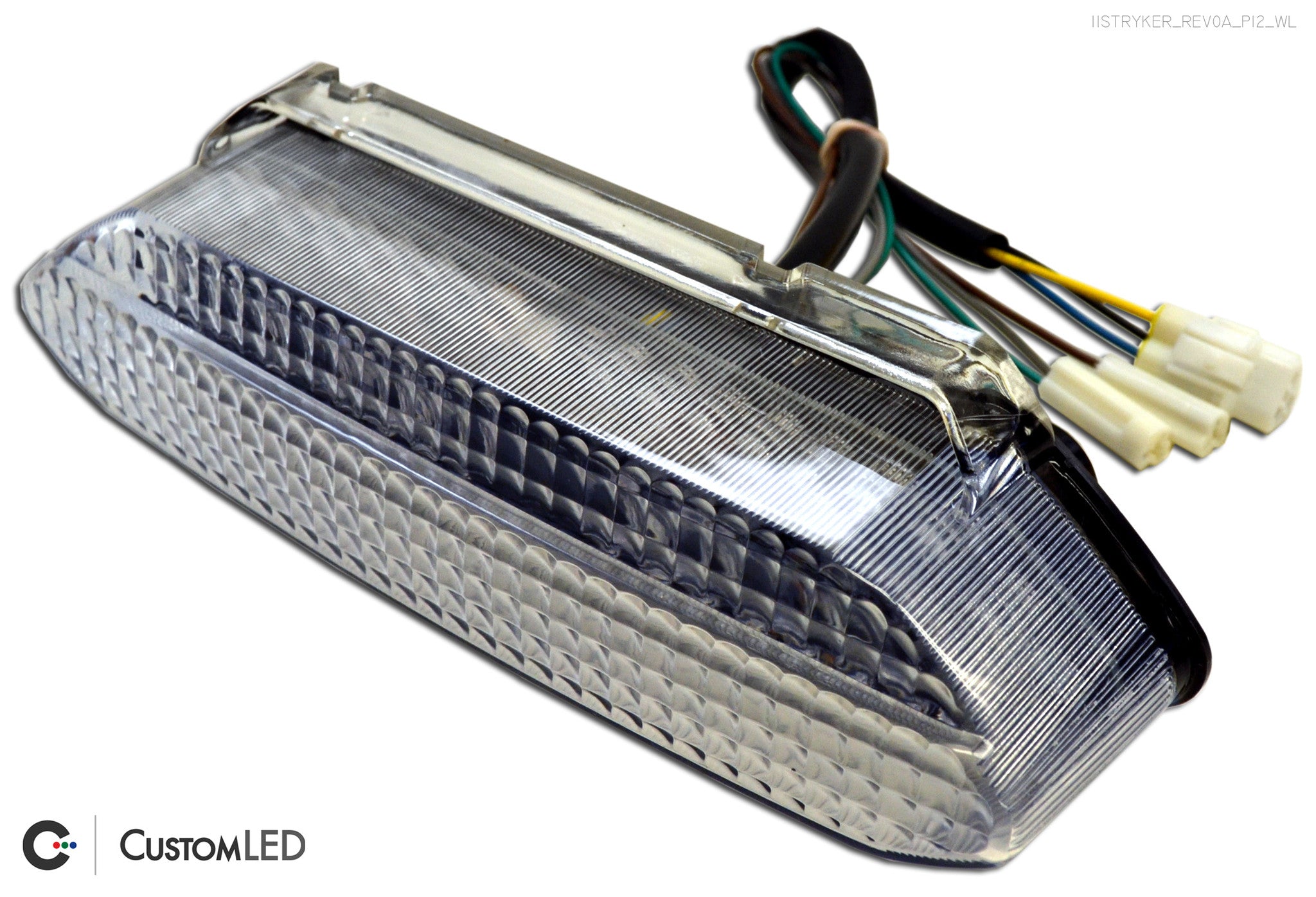 Yamaha Road Star Stryker Blaster-X Integrated LED Tail Light for years 2011 2012 2013 2014 by Custom LED