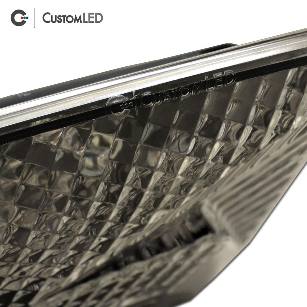 Kawasaki Z125 PRO Blaster-X Feu arrière LED intégré pour les années 2017-2026 - Lentille transparente