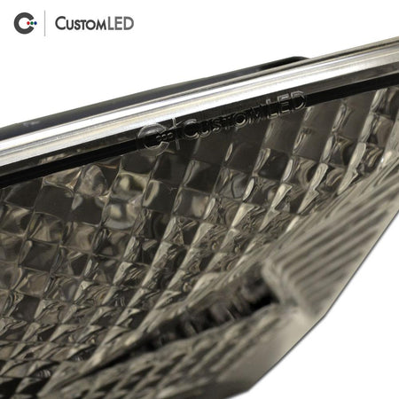 Kawasaki Z125 PRO Blaster-X Feu arrière LED intégré pour les années 2017-2026 - Lentille transparente