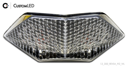 Kawasaki Ninja 300 Blaster-X Integrated LED Tail Light for years 2013 2014 2015 2016 2017 by Custom LED