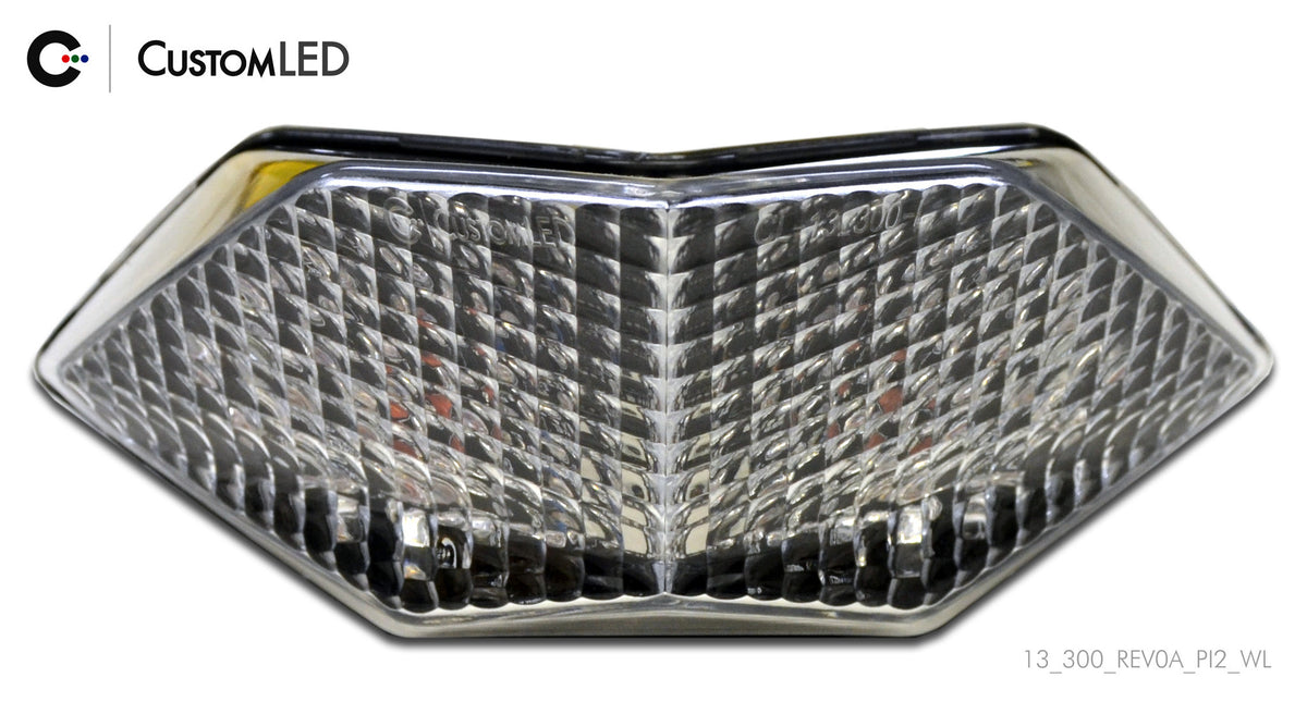 Kawasaki Z250 ER250 Blaster-X Feu arrière LED intégré pour les années 2013 2014 2015 2016 2017 par Custom LED