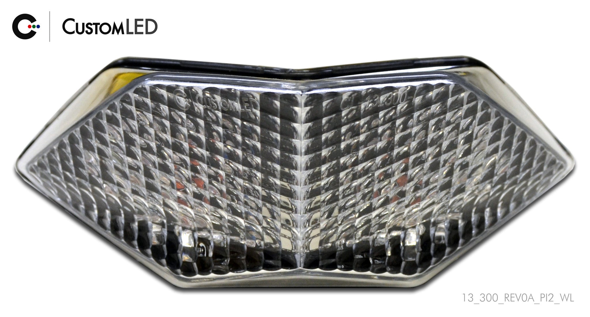 Kawasaki Z250 ER250 Blaster-X Feu arrière LED intégré pour les années 2013 2014 2015 2016 2017 par Custom LED