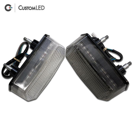 Honda CB650F Blaster-X Feu arrière LED intégré pour l'année 2018 - Lentille transparente VS lentille fumée