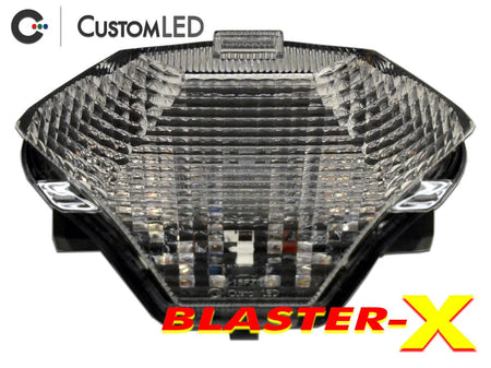 Yamaha YZF-R3 Blaster-X Feu arrière LED intégré pour les années 2015-2024 - Lentille transparente