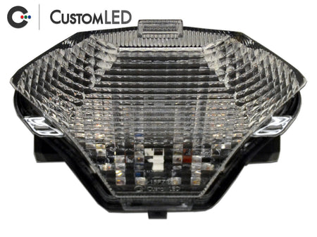 Yamaha YZF-R3 Blaster-X Feu arrière LED intégré pour les années 2015-2024 - Lentille transparente