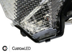 Yamaha YZF-R3 Blaster-X Feu arrière LED intégré pour les années 2015-2024 - Lentille transparente