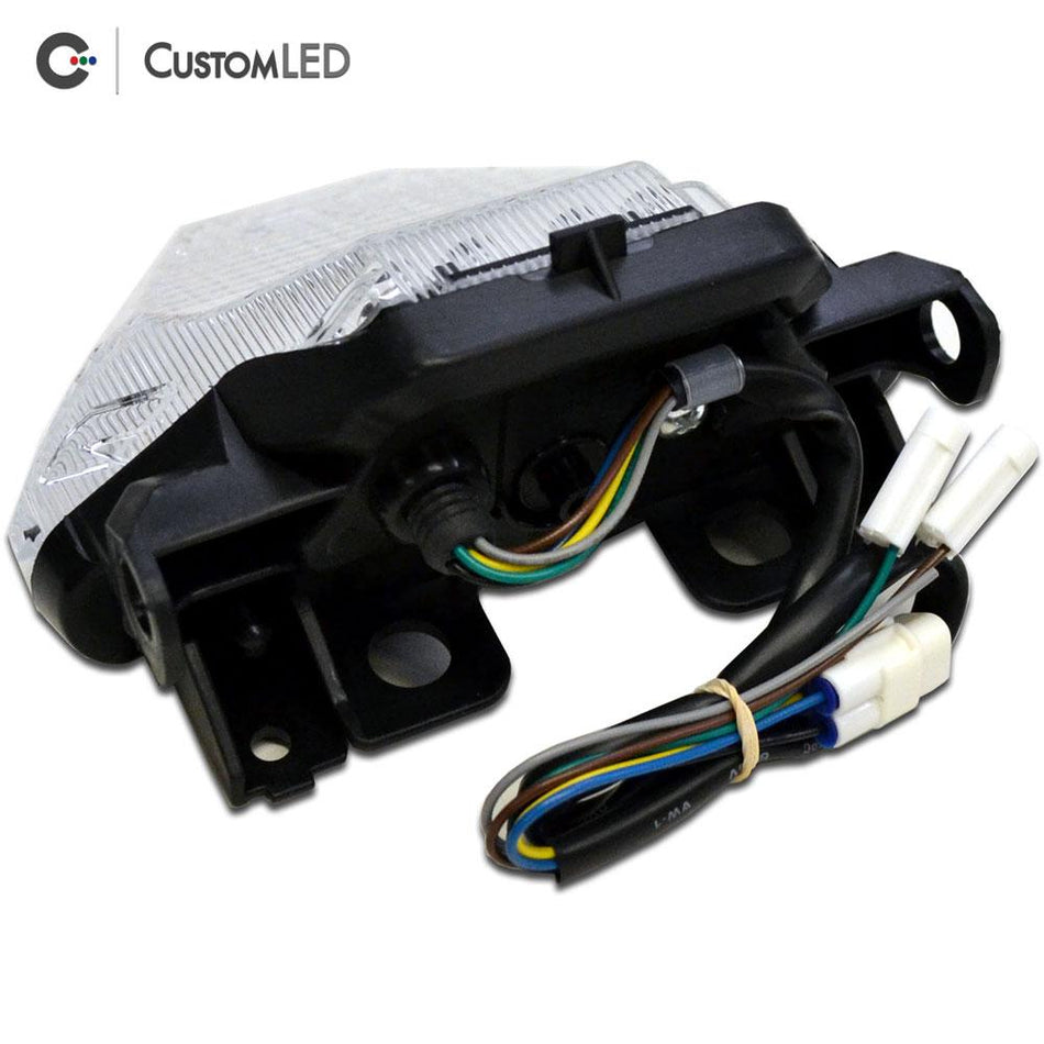 Yamaha FZ-07 Blaster-X Integrated LED Tail Light for years 2015, 2016 & 2017 by Custom LED - Clear Lens
