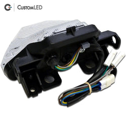 Yamaha YZF-R3 Blaster-X Feu arrière LED intégré pour les années 2015-2024 - Clear Lens