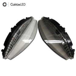 Yamaha Road Star Raider Blaster-X Feu arrière LED intégré pour les années 2015-2017 - Lentille transparente VS lentille fumée