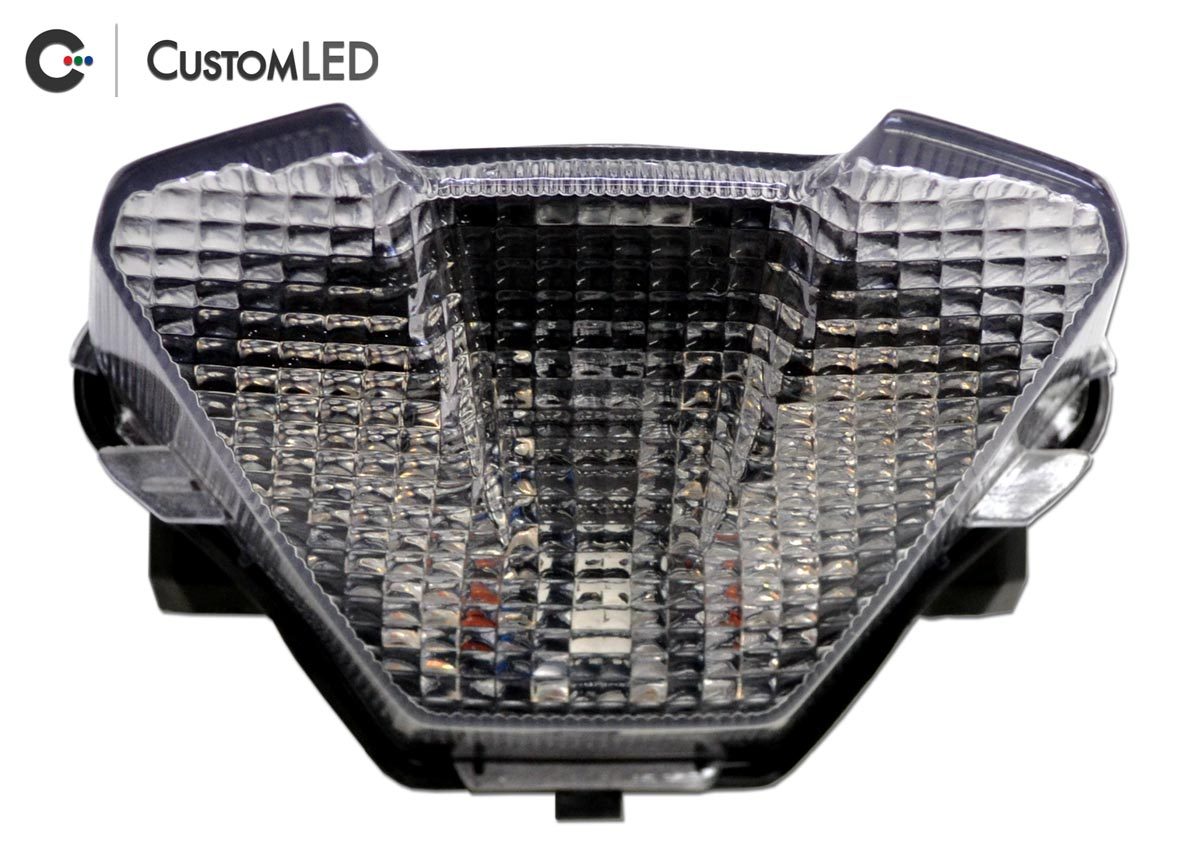 MT-07 2018-2020 Blaster-X Feu arrière LED intégré par Custom LED - Lentille transparente