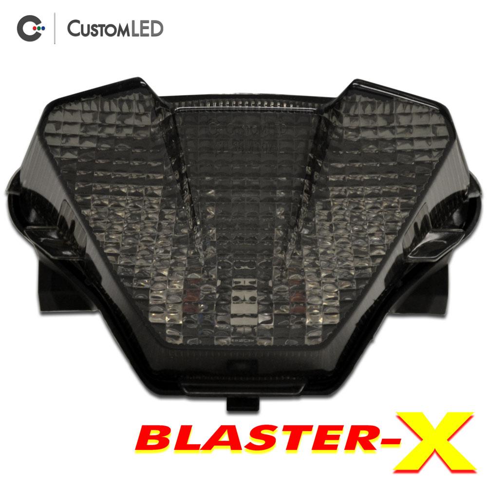 MT-07 2018-2020 Blaster-X Feu arrière LED intégré par Custom LED - Lentille fumée