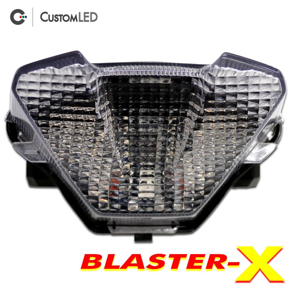 2018-2020 MT-07 Blaster-X Feu arrière LED intégré par Custom LED - Clear Lens