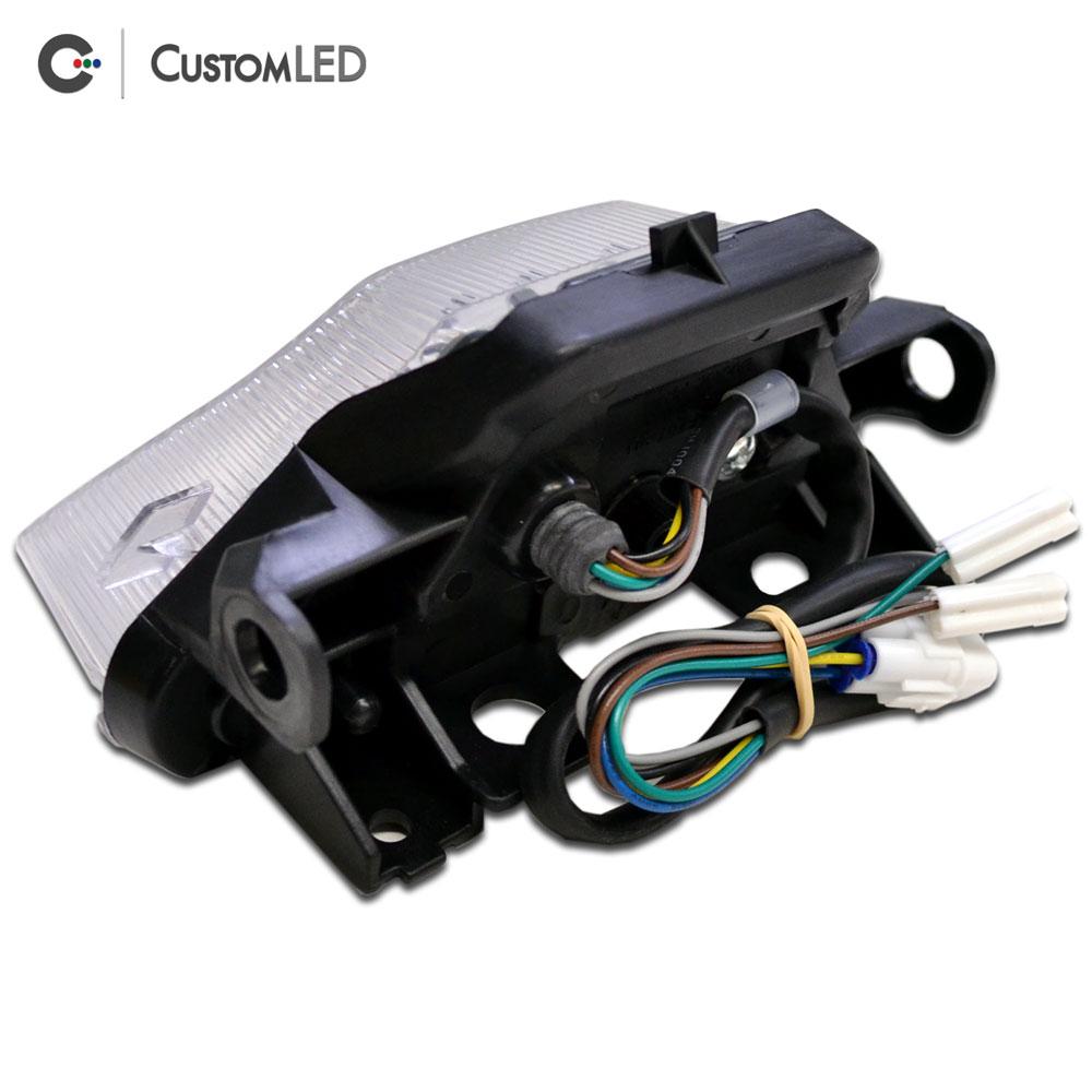 2018-2020 MT-07 Blaster-X Feu arrière LED intégré par Custom LED - Clear Lens