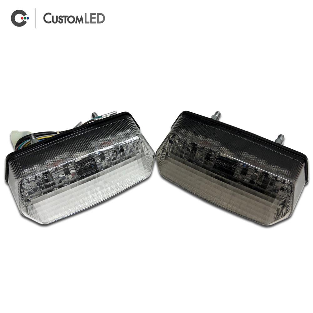 Honda Super Cub C125 2019-2024 Blaster-X Feu arrière LED intégré - Lentille transparente VS lentille fumée
