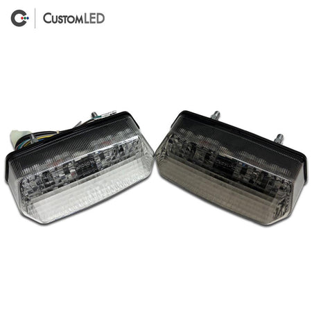 Honda Super Cub C125 2019-2024 Blaster-X Feu arrière LED intégré - Lentille transparente VS lentille fumée