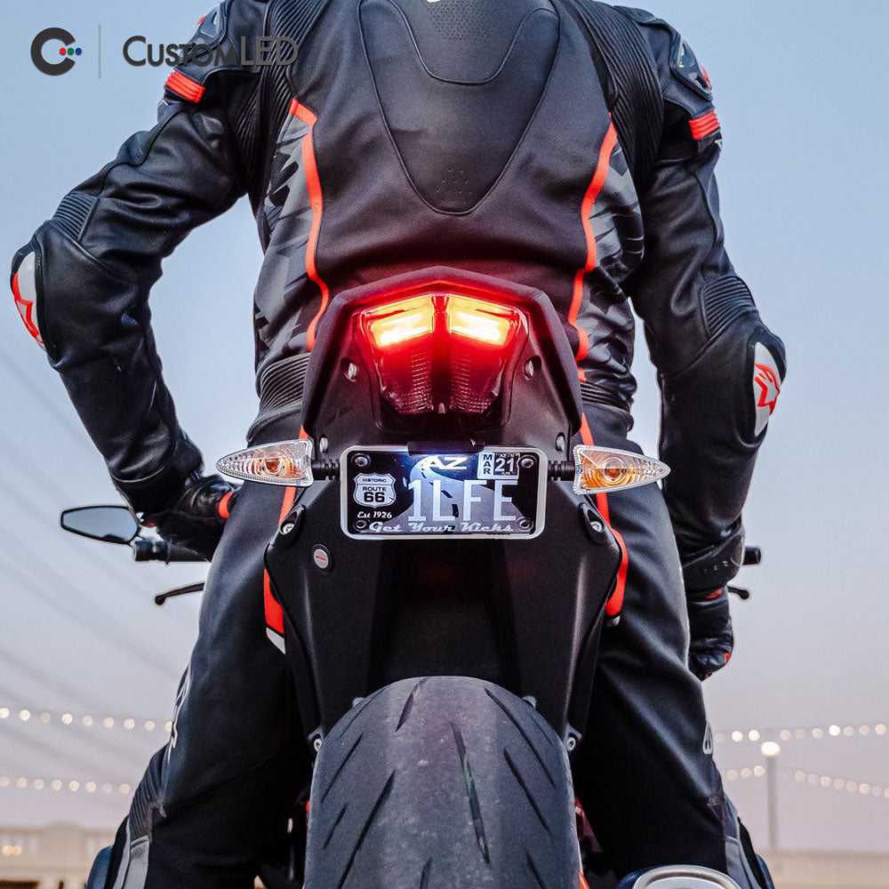 Ultimate Stealth License Plate Bracket Fender Eliminator Kit for 2020-2023 KTM 1290 Super Duke R