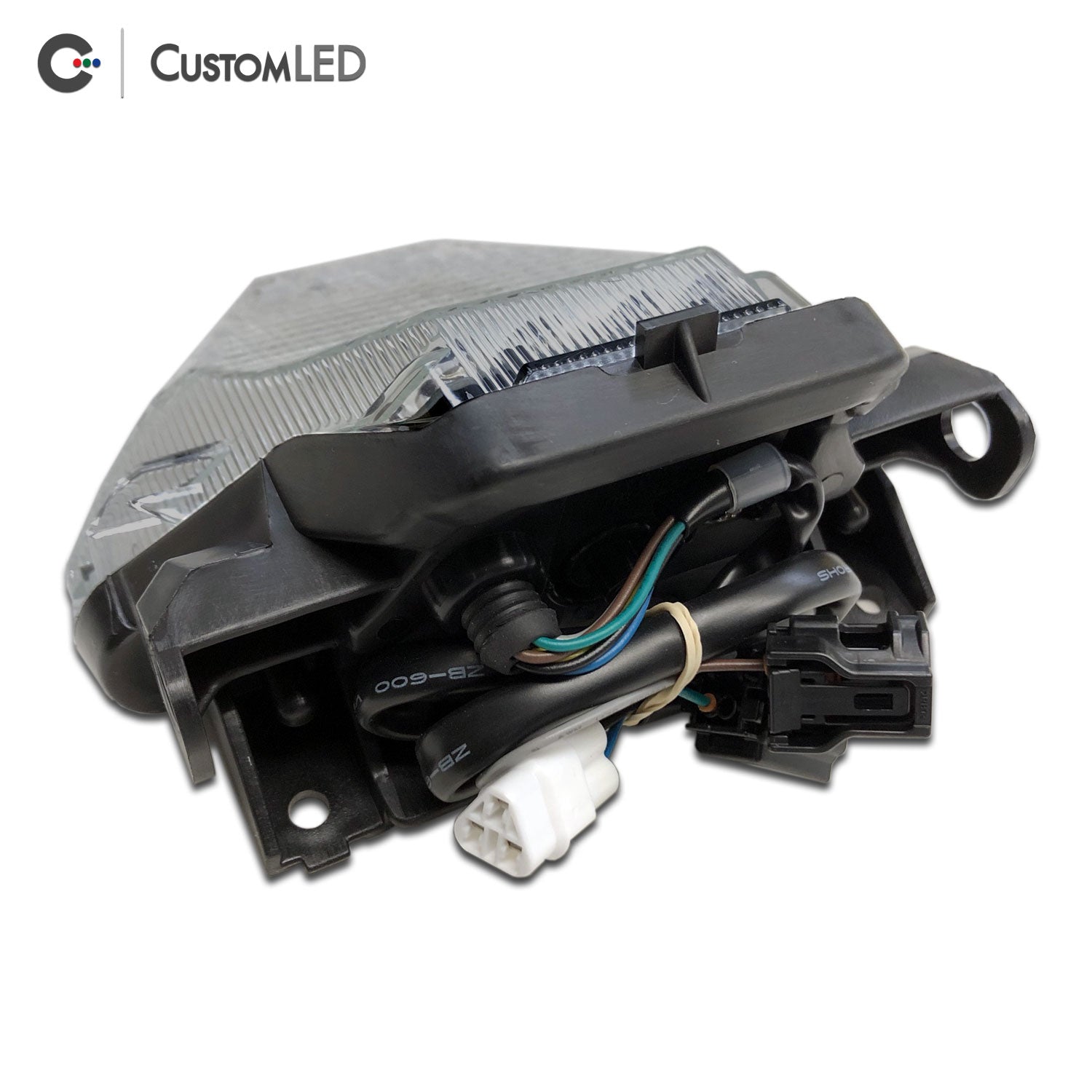 2020-2024 Yamaha MT-03 Blaster-X Feu arrière LED intégré - Smoked Lens