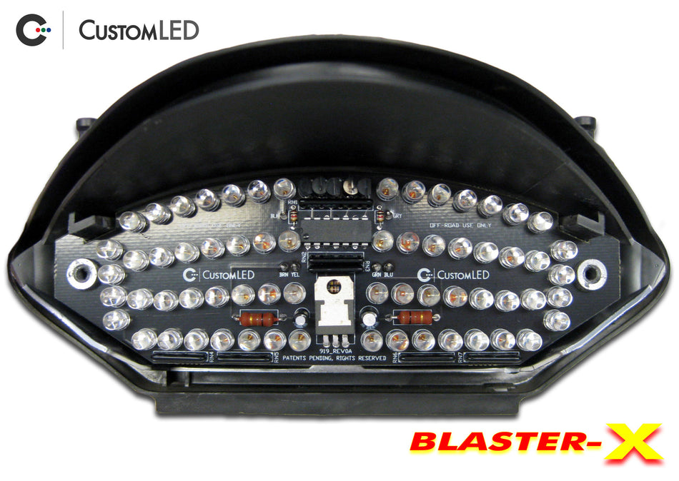 Honda CB900F 2002-2007 & Honda CB600F 599 919 Hornet 2004-2006 Blaster-X Kit retrofit Feu arrière LED intégré pour les années 2002 2003 2004 2005 2006 2007 par Custom LED