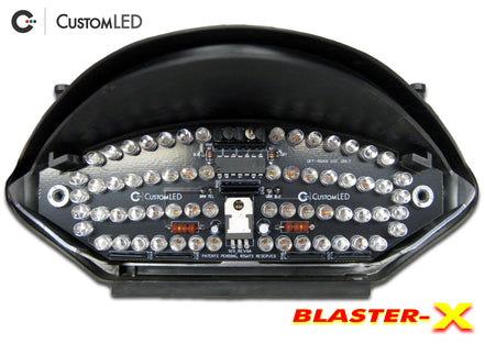 Honda 2002-2007 Honda CB900F & 2004-2006 Honda CB600F 599 919 Hornet Blaster-X Integrated LED Tail Light Retrofit Kit for years 2002 2003 2004 2005 2006 2007 by Custom LED