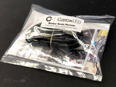 R1 & R1M Mod feu de position DRL clignotant - Blinker Genie Custom LED précâblé pour R1 & R1M 2015+