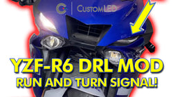2017+ YZF-R6 DRL Blinker Mod - plug & play Blinker Genie par Custom LED