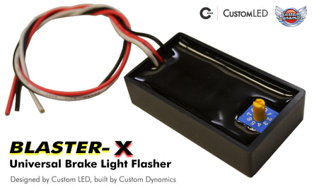 Brake Light Modulator: Universal Magic Strobes Brake Light Flasher for Motorcycles | Custom LED