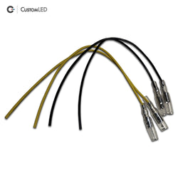 Custom LED Motorcycle LED Blinkers - Compact Short Stalk - V1