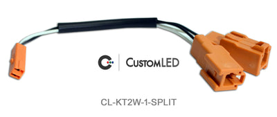 Répartiteurs en Y pour connecteurs OEM de clignotants Kawasaki, 2 fils (paire)