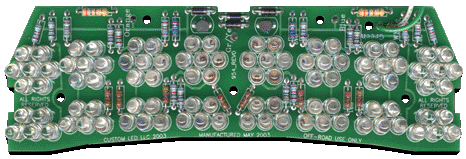 Honda CBR 954RR Kit retrofit Feu arrière LED intégré pour les années 2002 2003 par Custom LED