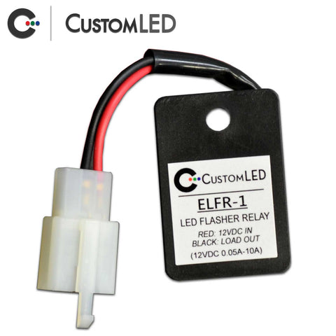 ELFR-1 Relais clignotant LED électronique avec connecteur OEM