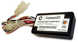 ELFR-P Centrale clignotante électronique LED programmable à 10 motifs pour clignotants LED