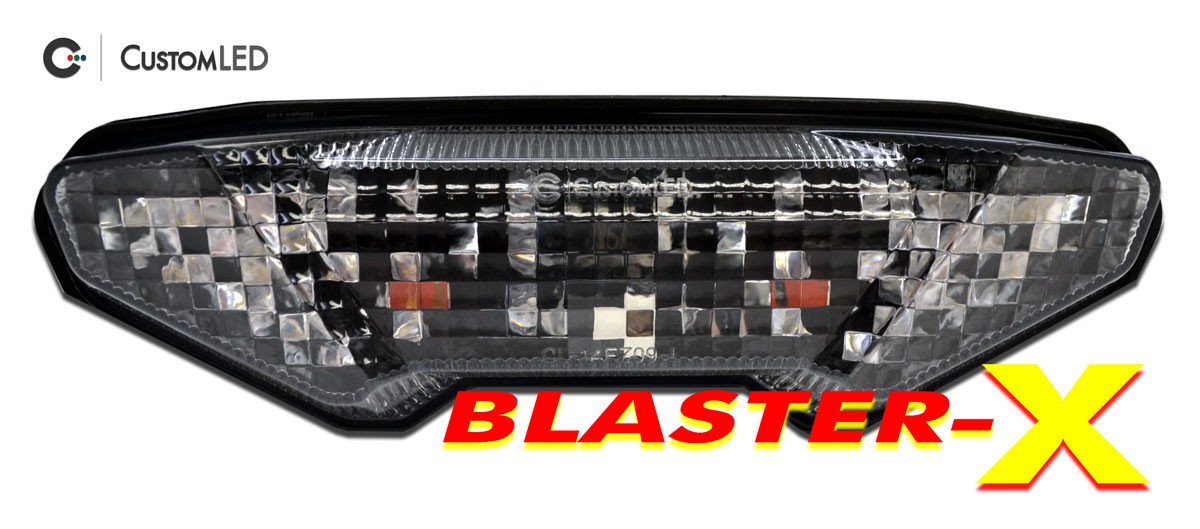 2021-2023 Yamaha Tracer 9 GT Blaster-X Feu arrière LED intégré - Clear Lens